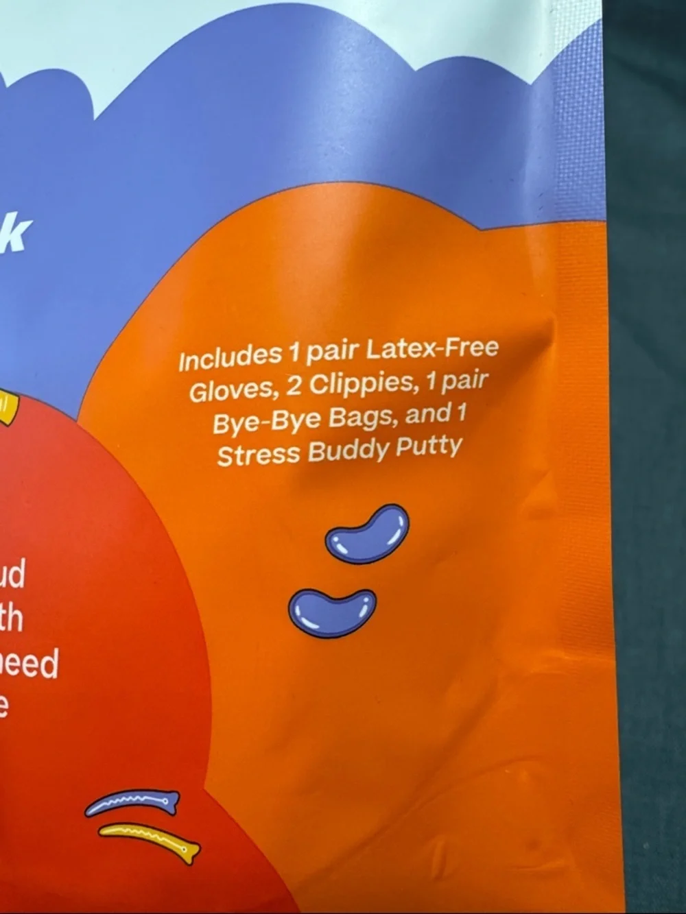 Hally Sidekick Color Cloud Pouch Unisex O/S Sealed